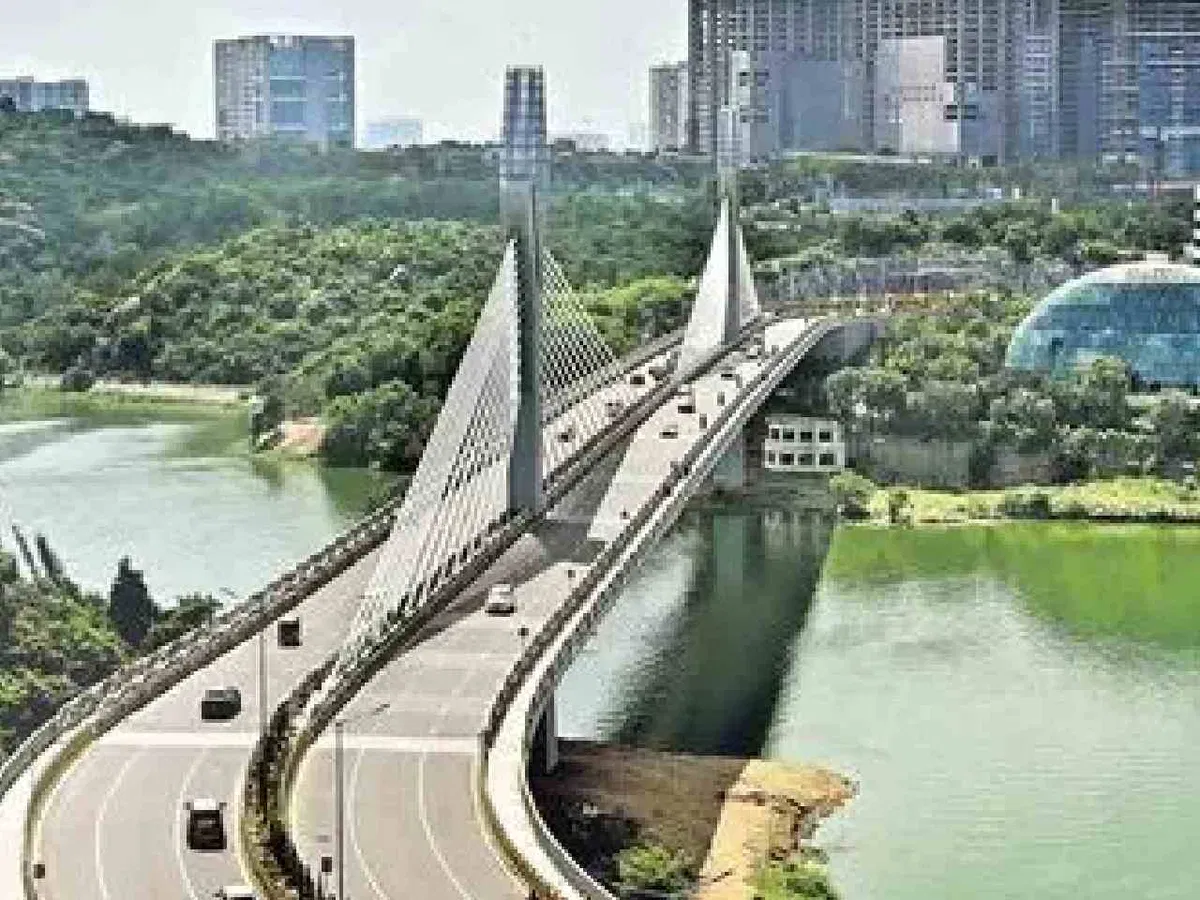 Durgam Cheruvu Cable Bridge